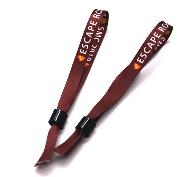 1.5CM Wide Cute Custom Wrist Band With Polyester Mareial