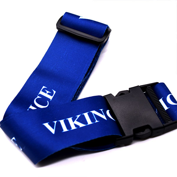 Custom Sublimation Printing Heavy Duty Polyester Luggage Strap