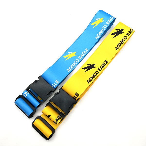 Wholesale Adjustable Safety Travel Heavy Duty With Security Combination Lock Print Personalized Custom Luggage Bel