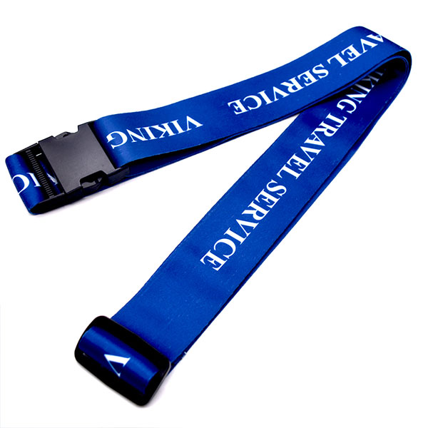 Custom Sublimation Printing Heavy Duty Polyester Luggage Strap