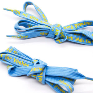 Cutomerized Logo Printing with Refective Tape Shoelace for Promotions